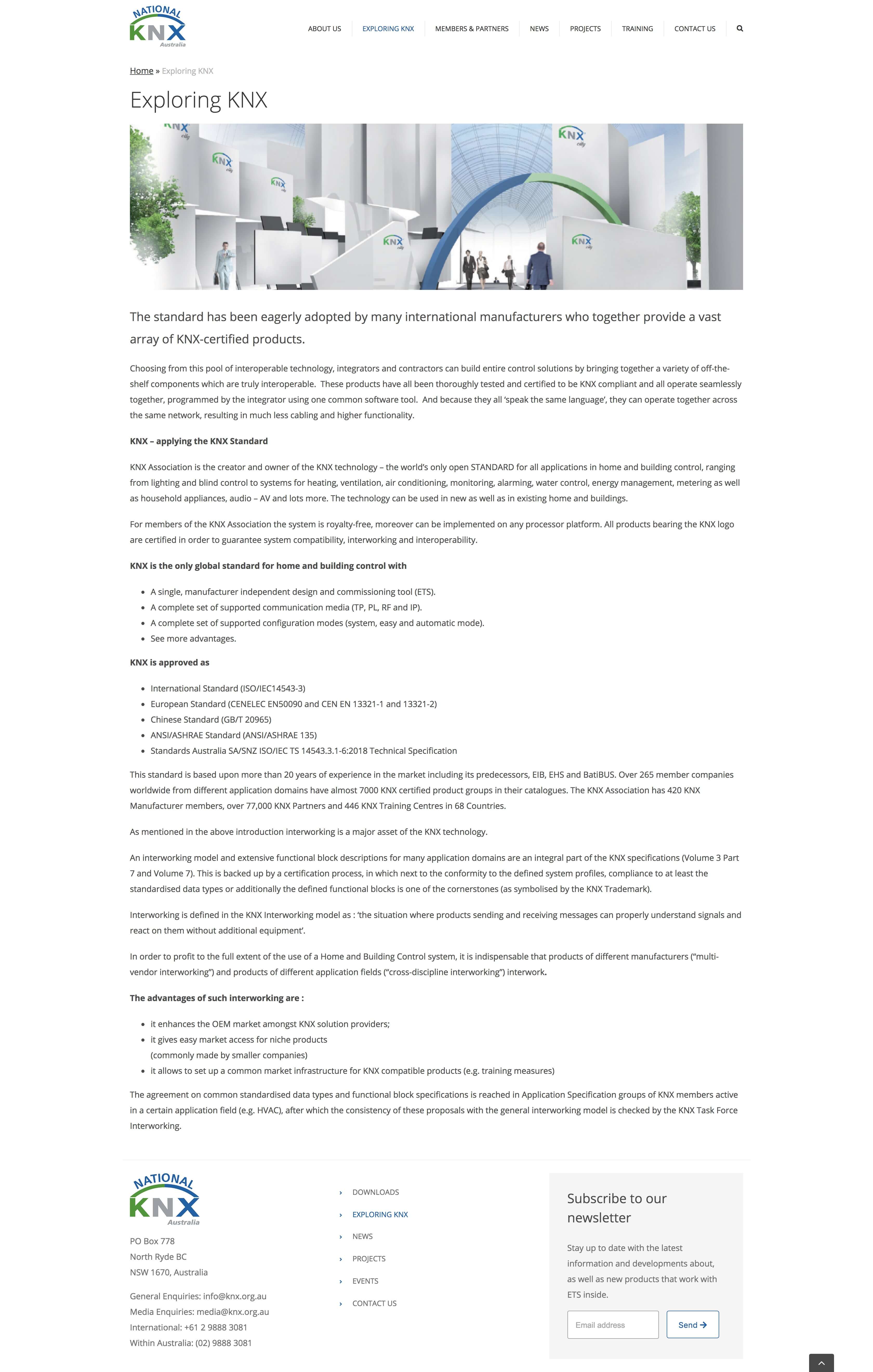 Welcome to KNX Australia - KNX Australia exploring knx