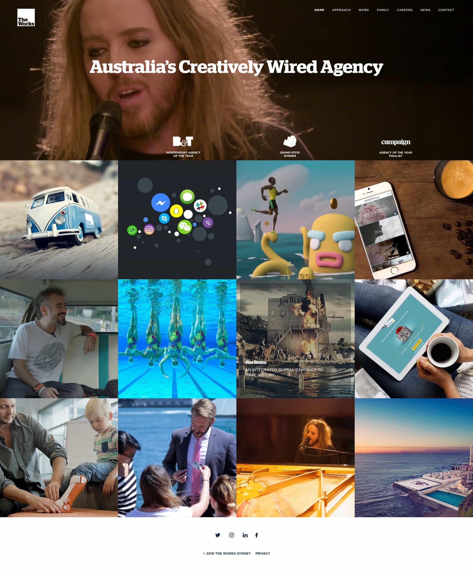 The Works Sydney | Website Build homepage