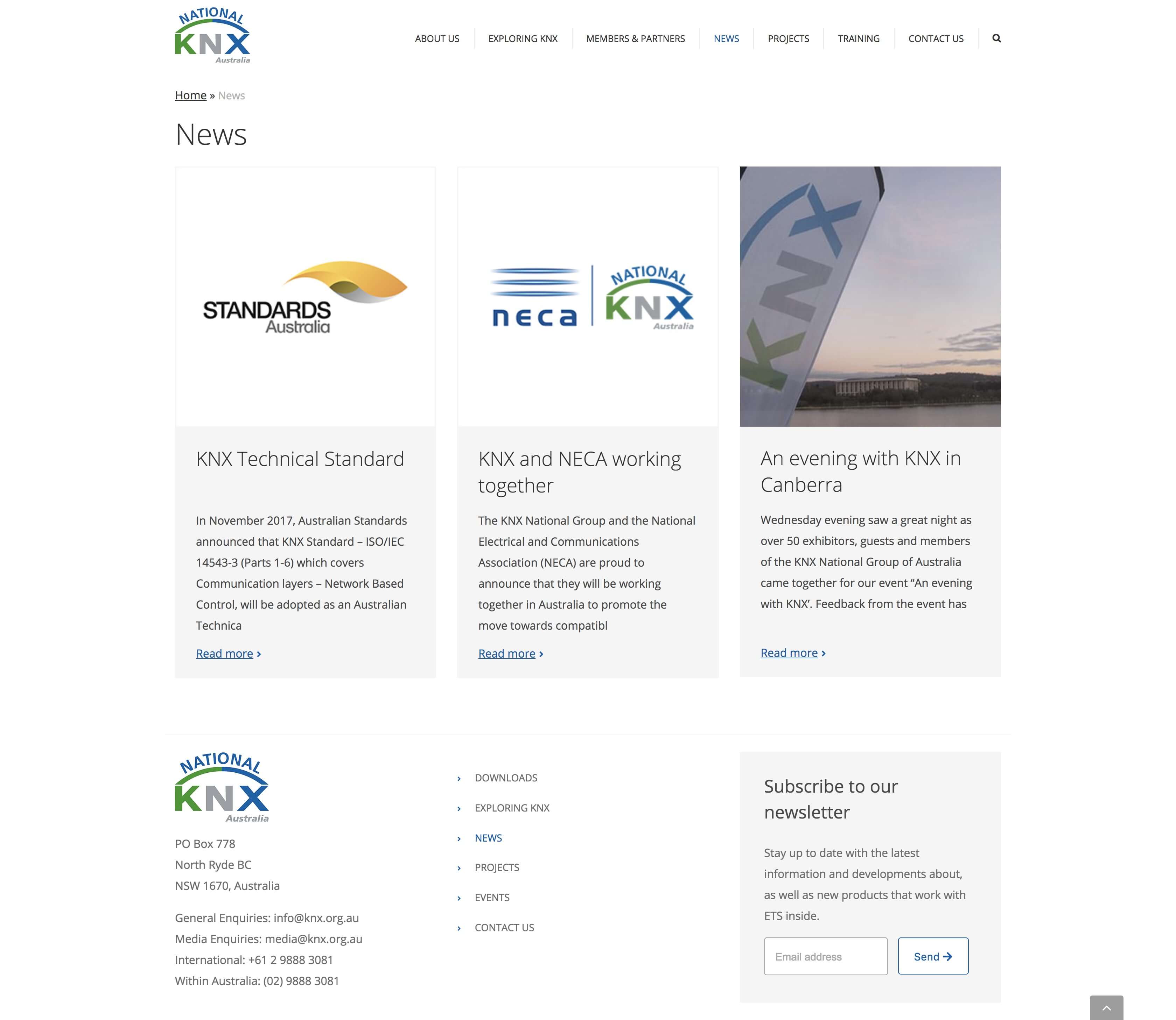 Welcome to KNX Australia - KNX Australia news