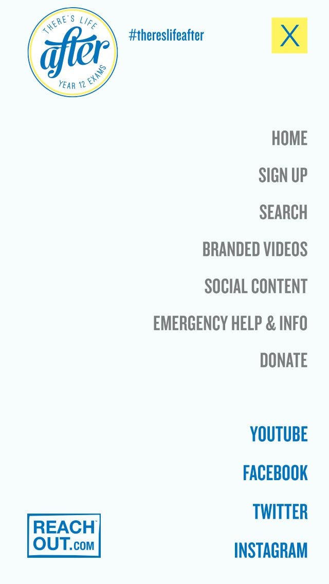 There’s Life After Year 12 Exams | Website Build menu