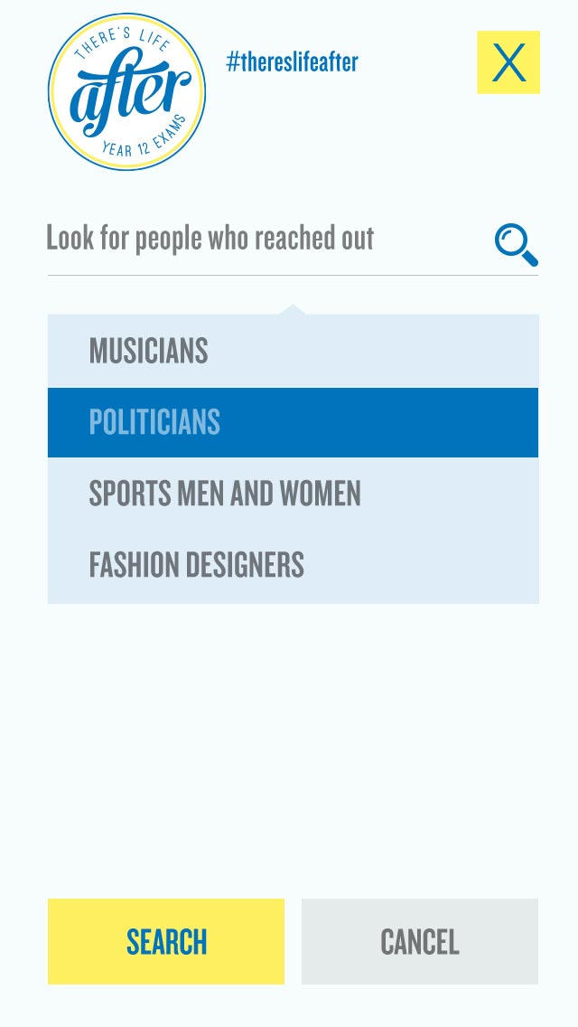 There’s Life After Year 12 Exams | Website Build search