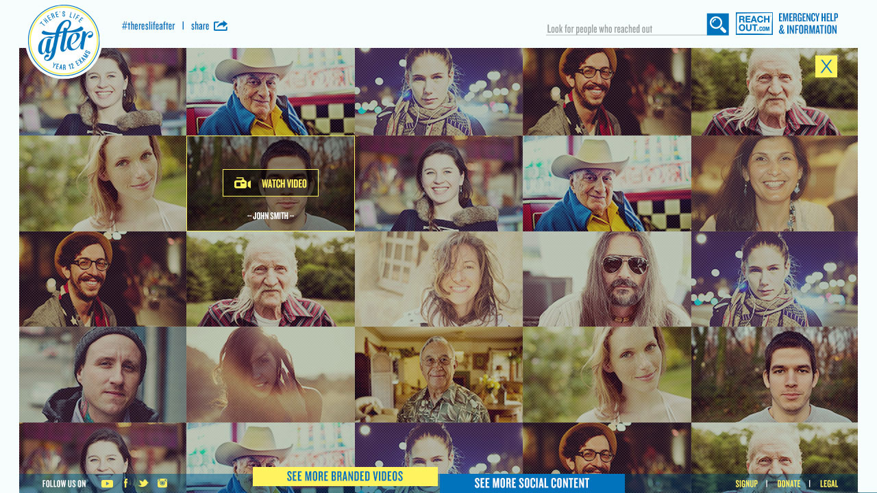 There’s Life After Year 12 Exams | Website Build video page