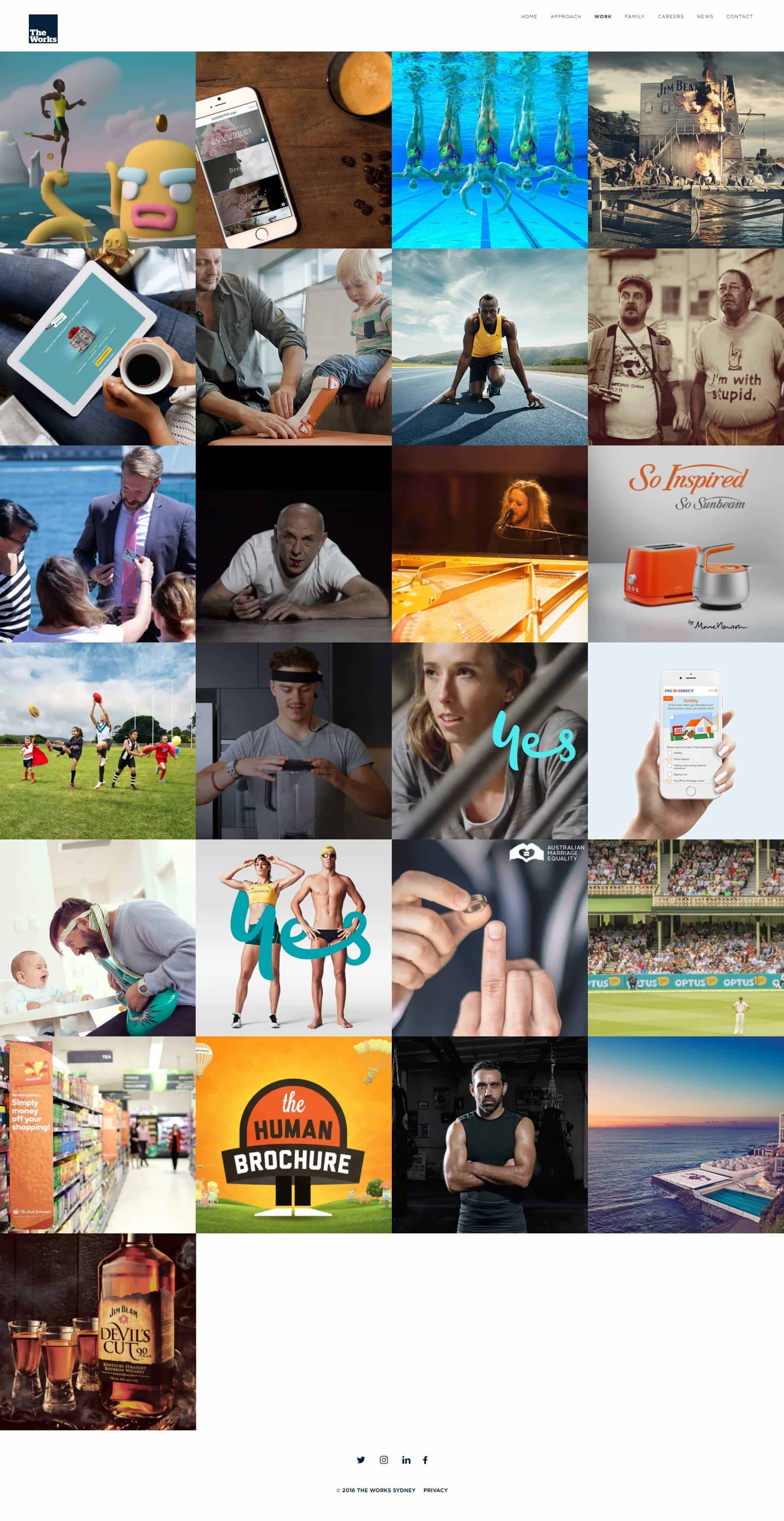 The Works Sydney | Website Build work page