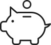 Piggybank icon